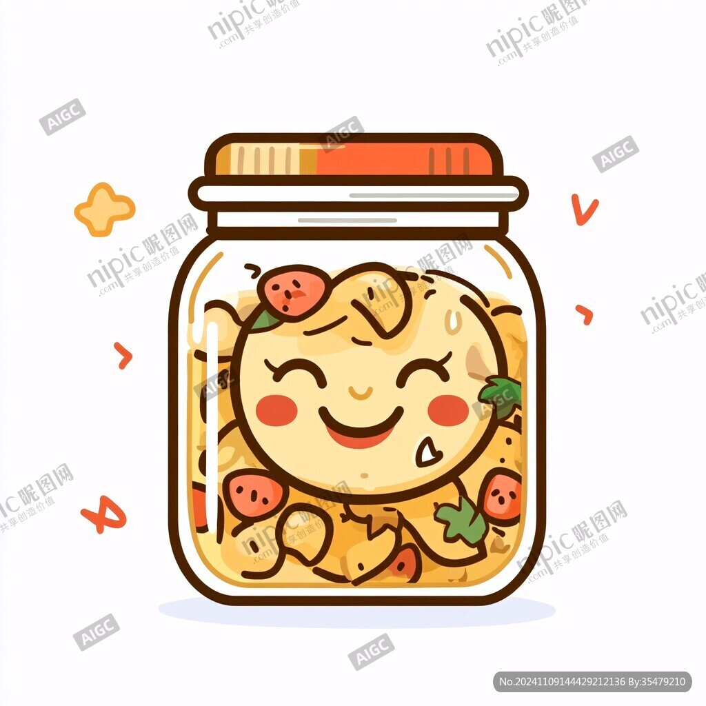 豆瓣酱插画
