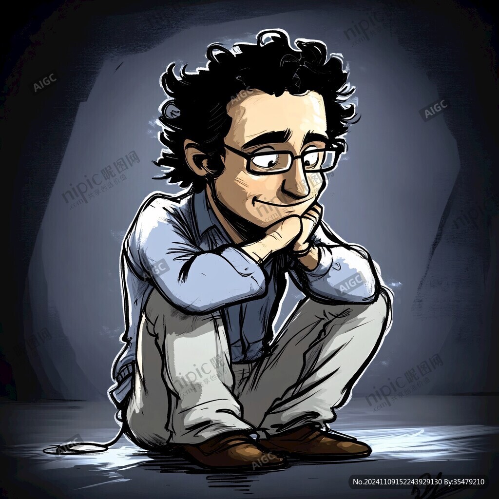 成年男人插画