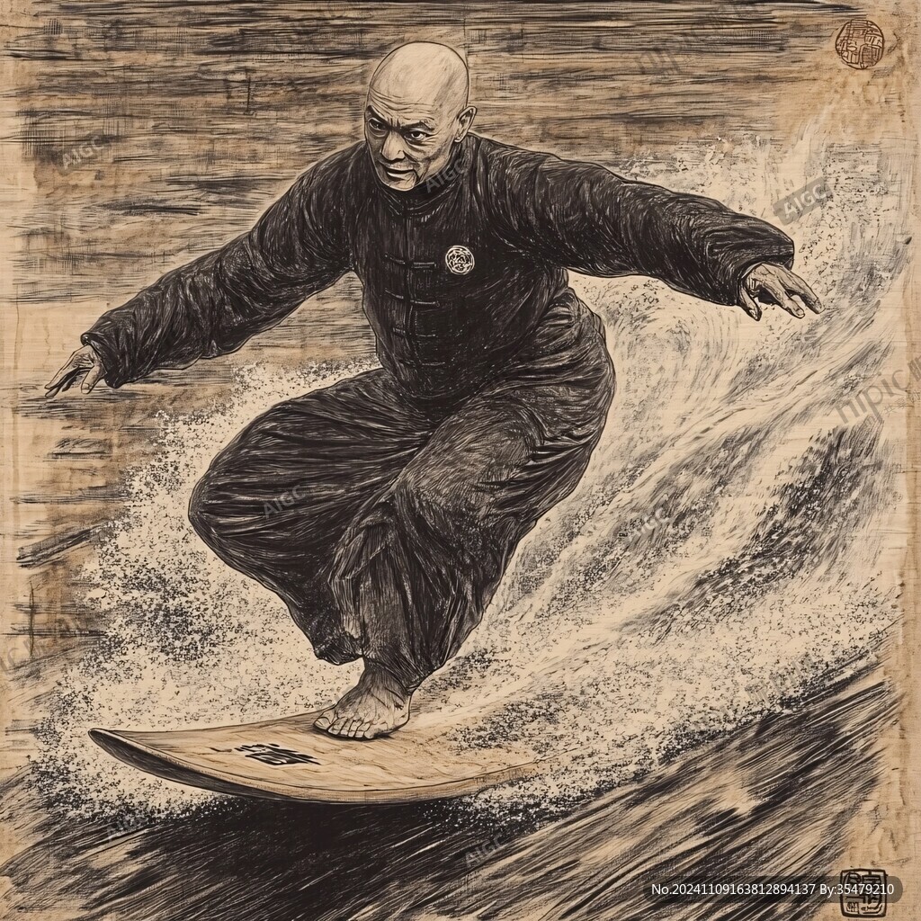 太极宗师插画