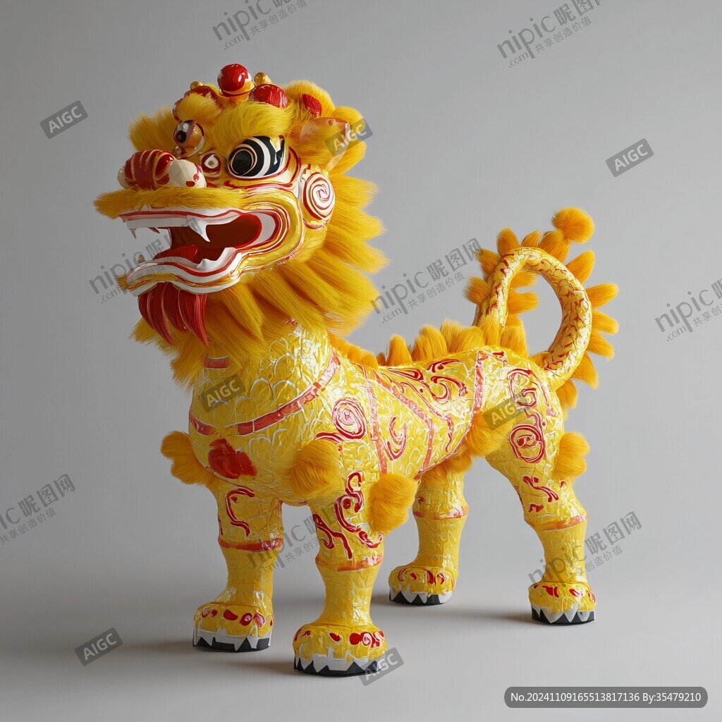 舞狮工艺品