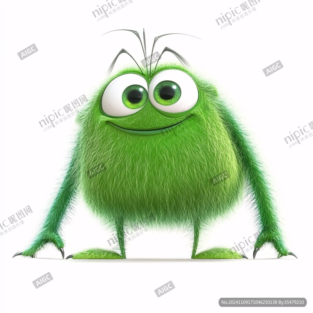 小怪兽素材