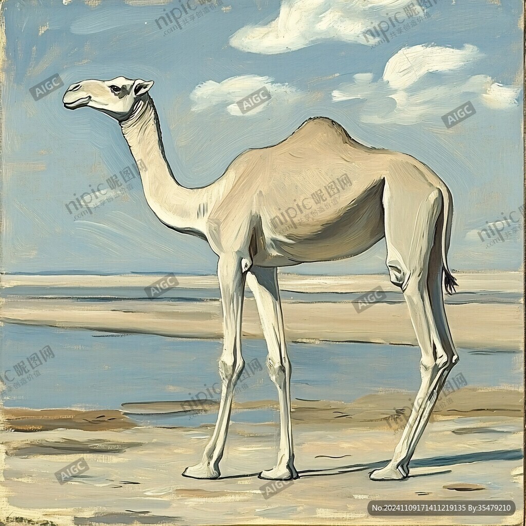 骆驼壁画