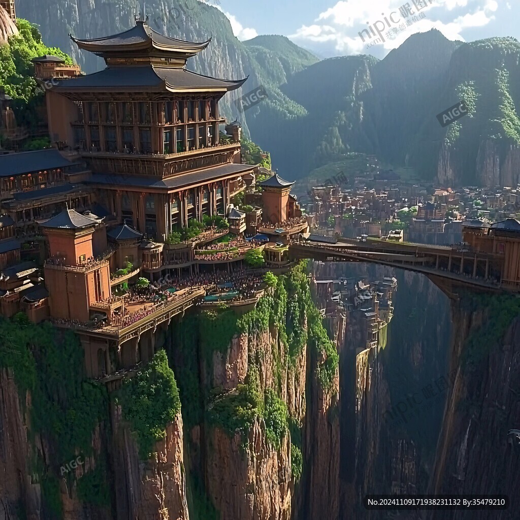 黄崖洞场景还原