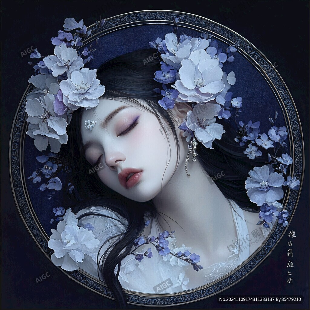 写实唯美插画