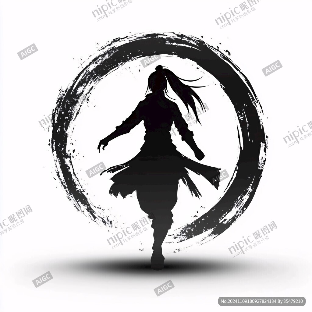 武侠人物剪影