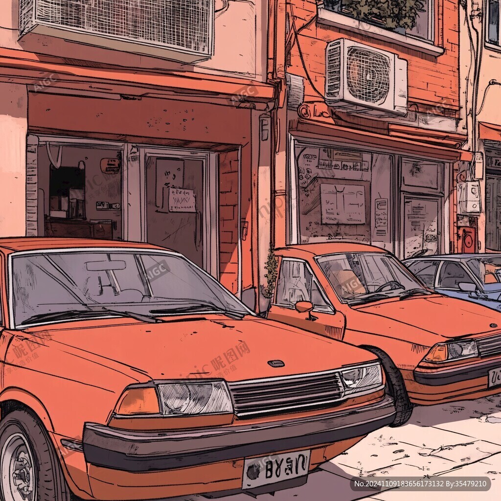 港风手绘