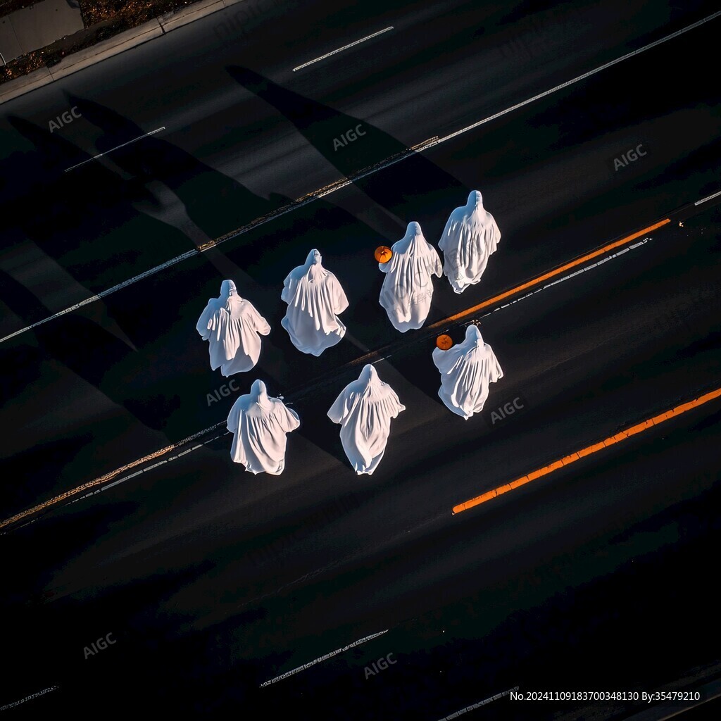 道路光影
