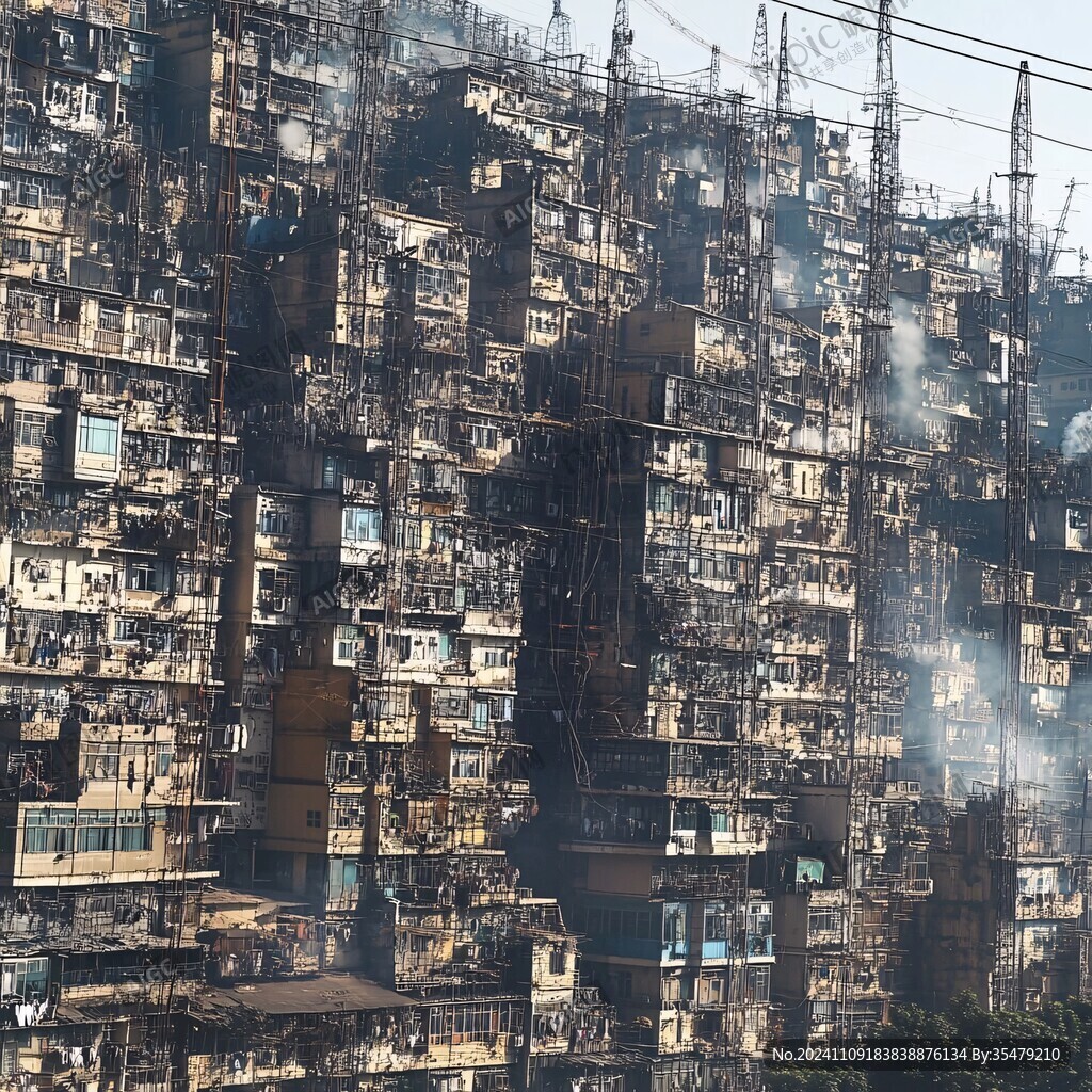 密集的房屋