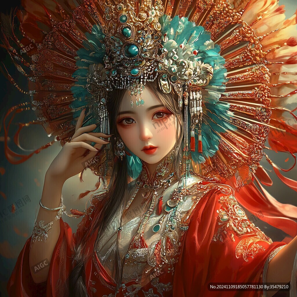 古风国潮美女