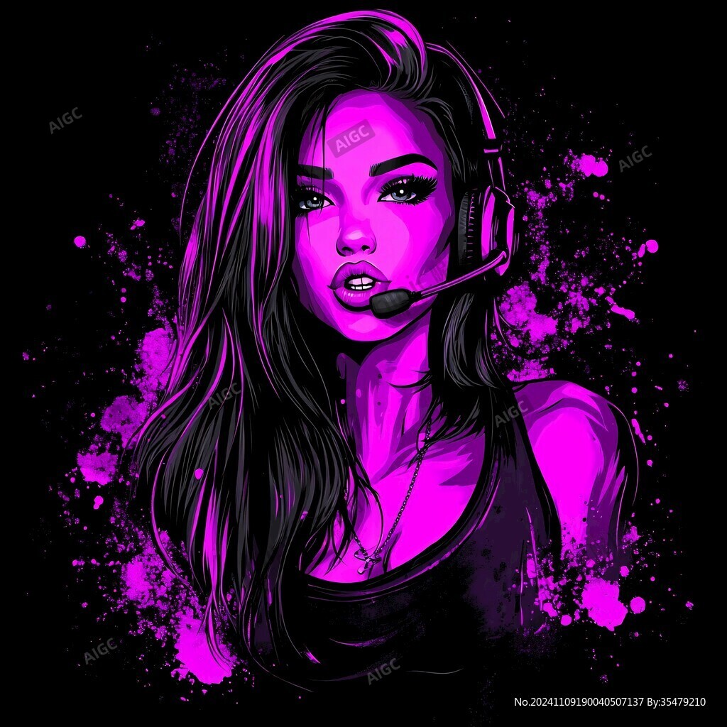 女djlogo