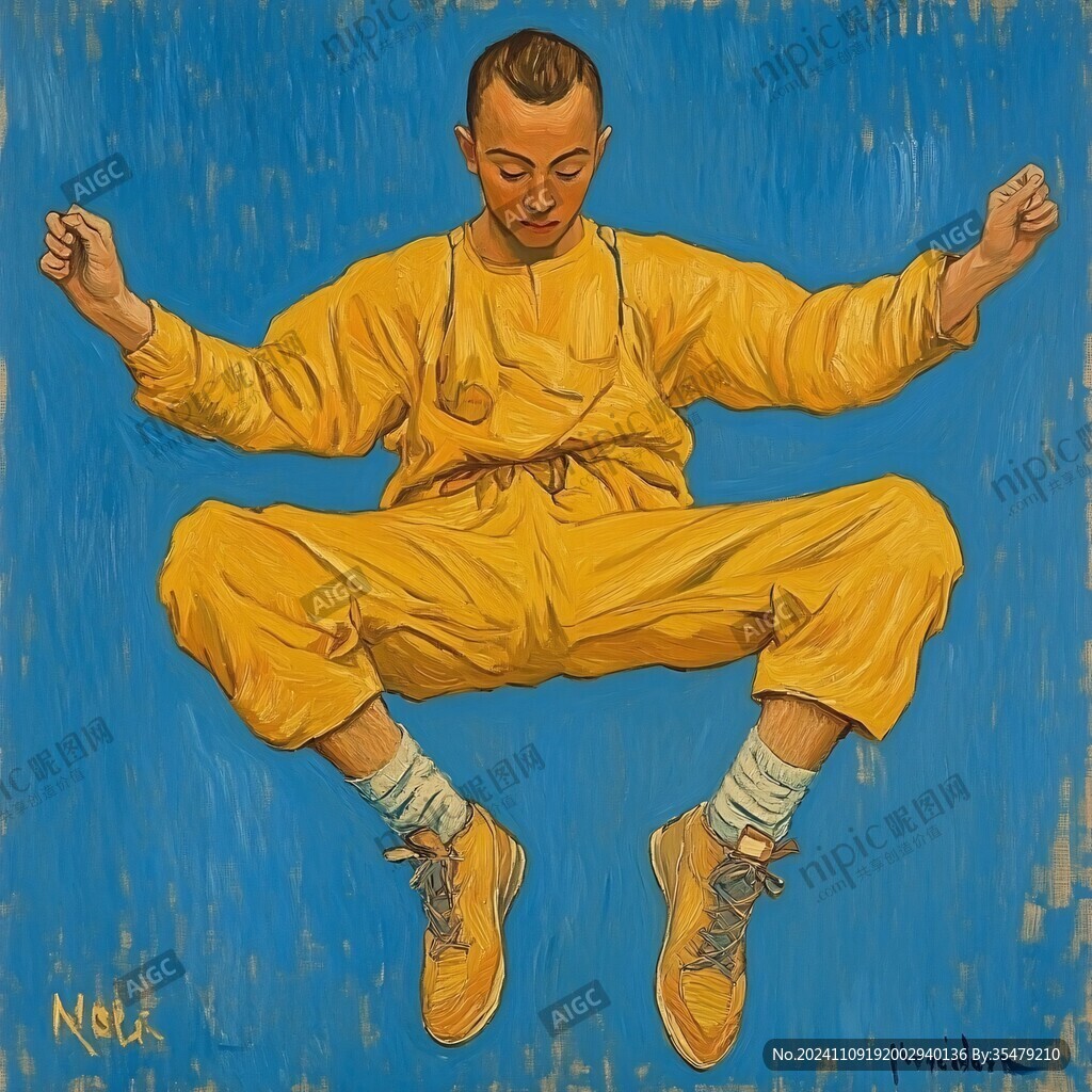 少林功夫手绘