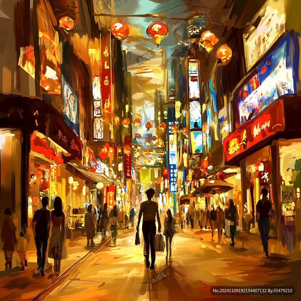 梦幻创意步行街