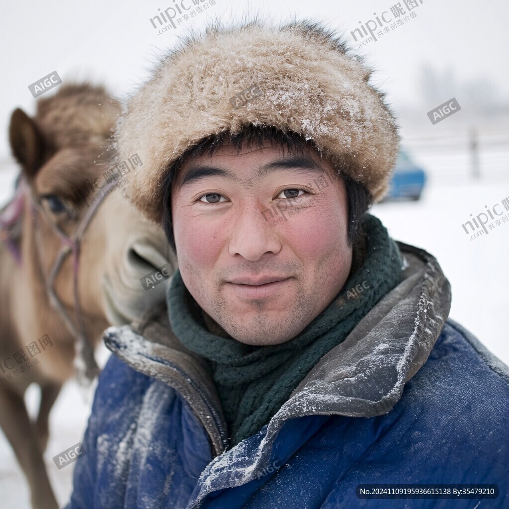 鄂温克族小伙