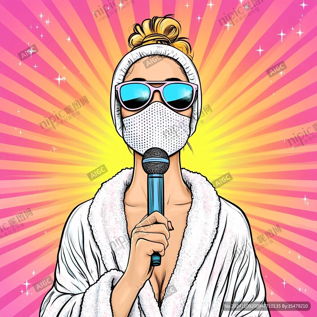 创意设计主播艺人唱歌