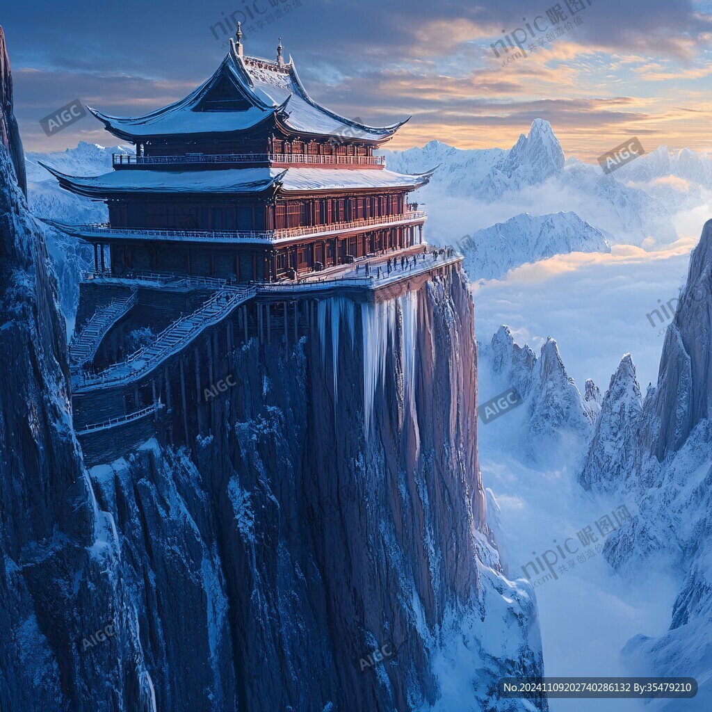 古风仙境天上宫阙