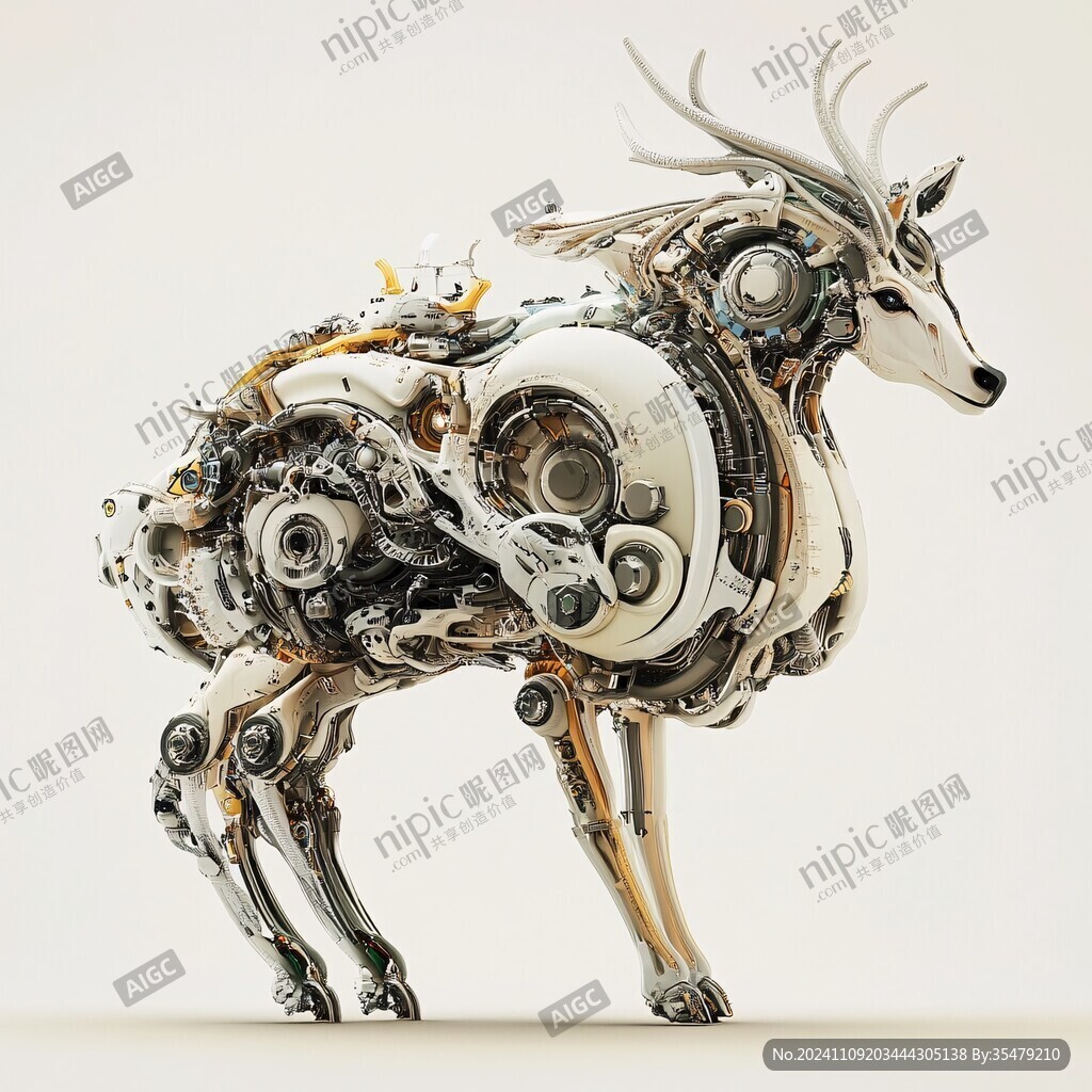 后现代机械科幻装饰品