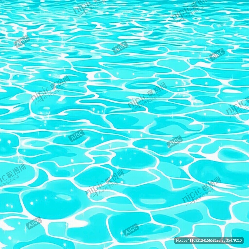 水纹水花纹样水脚海水