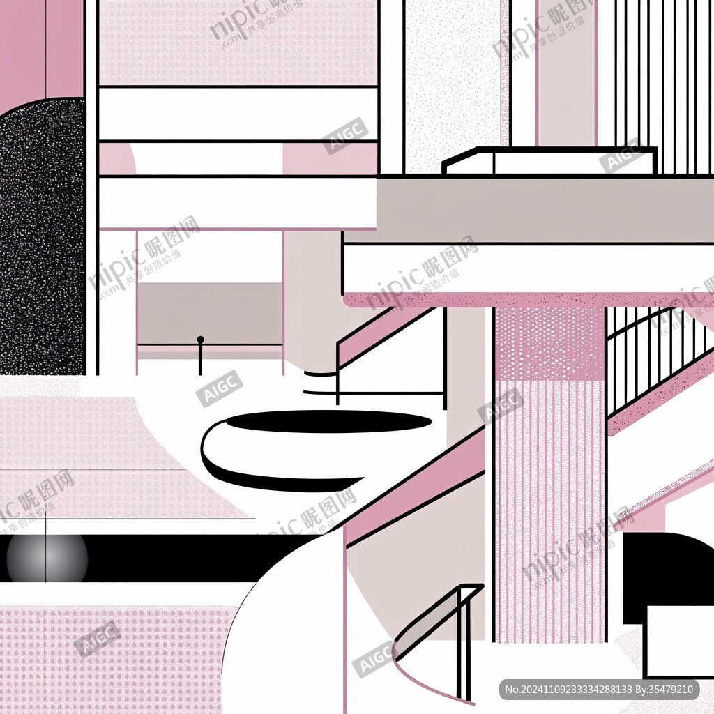 孟菲斯色块拼接