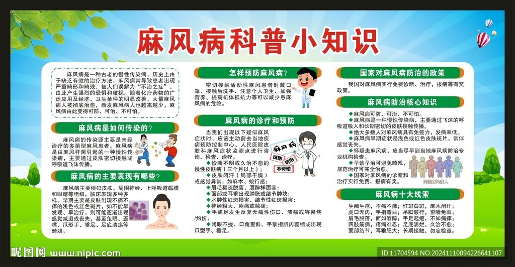 世界防治麻风病日宣传栏