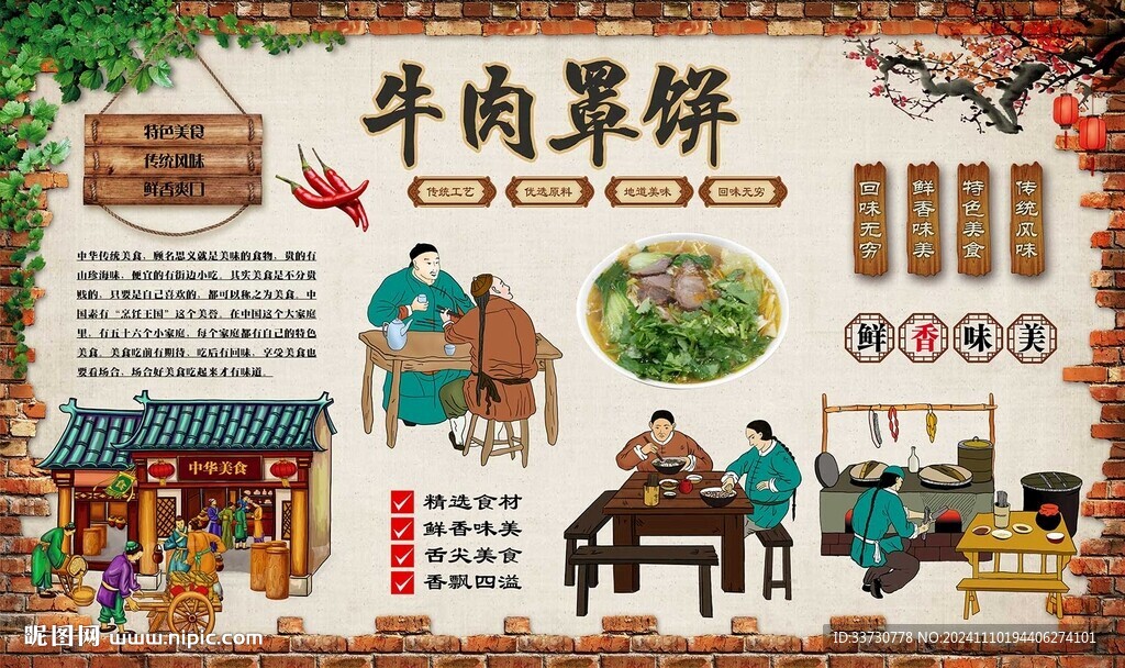 牛肉罩饼