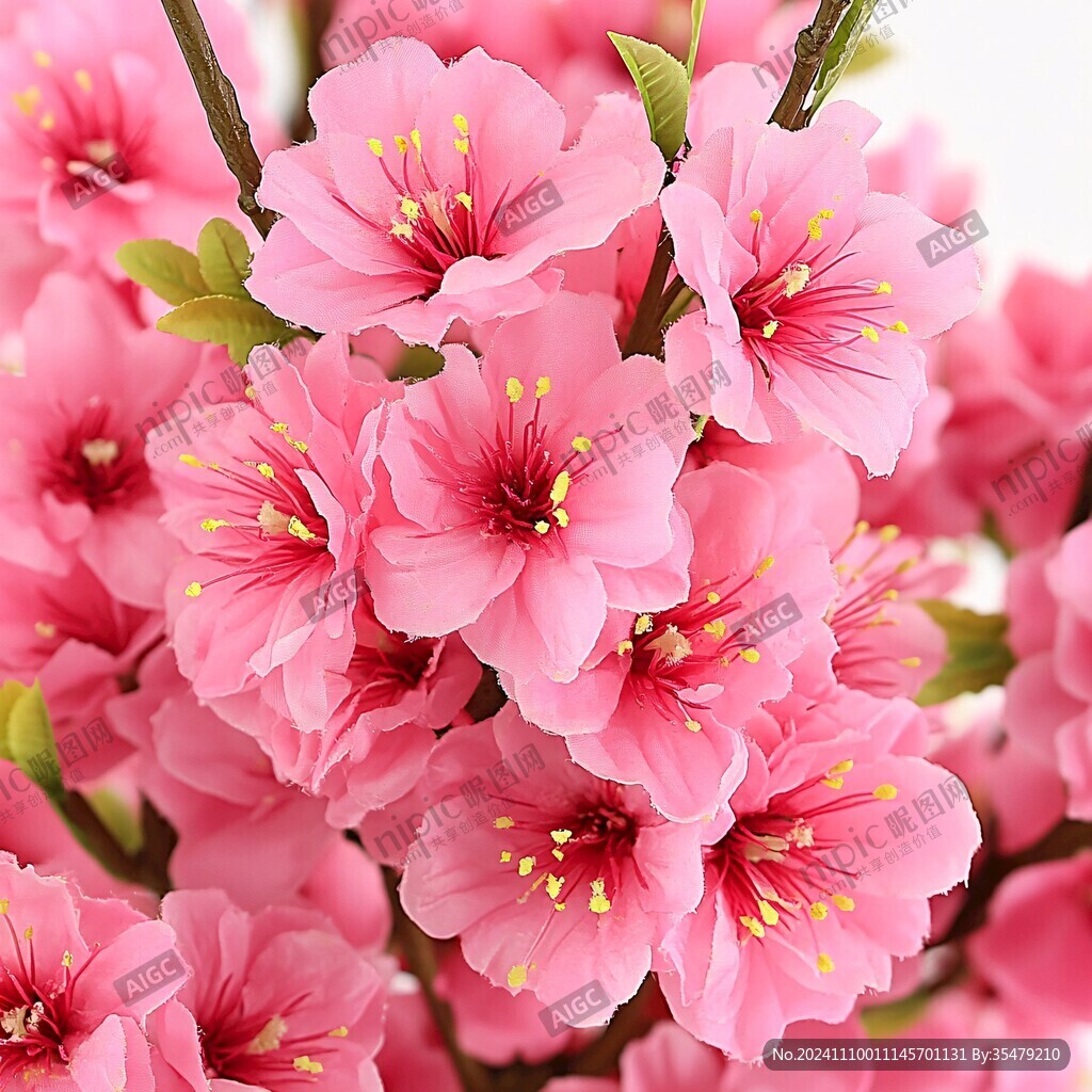 仿真桃花