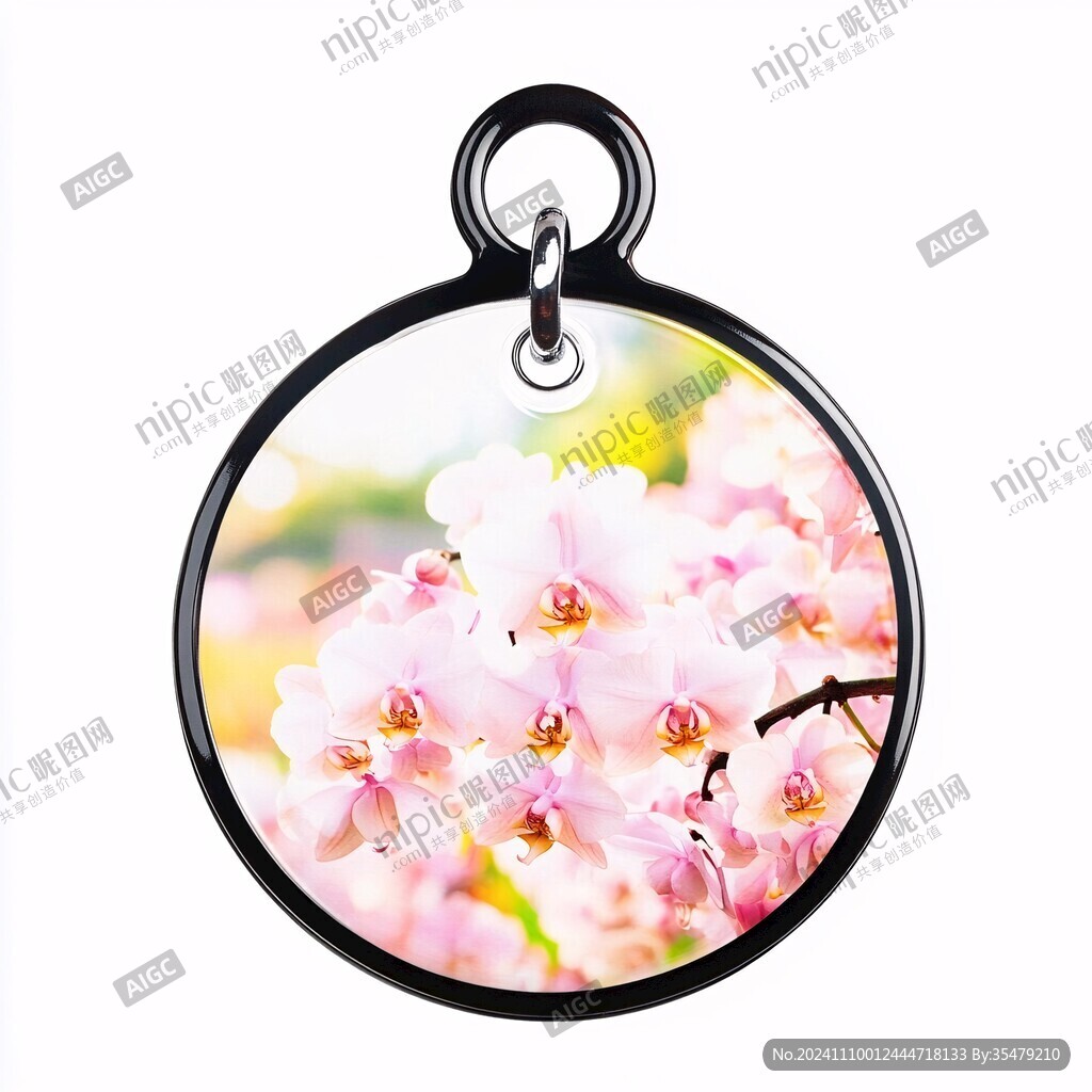 花朵钥匙扣