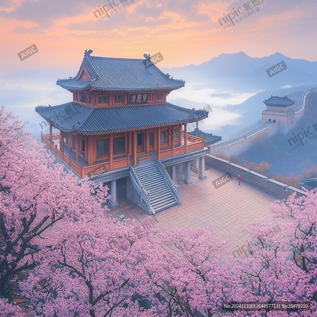 横店插画