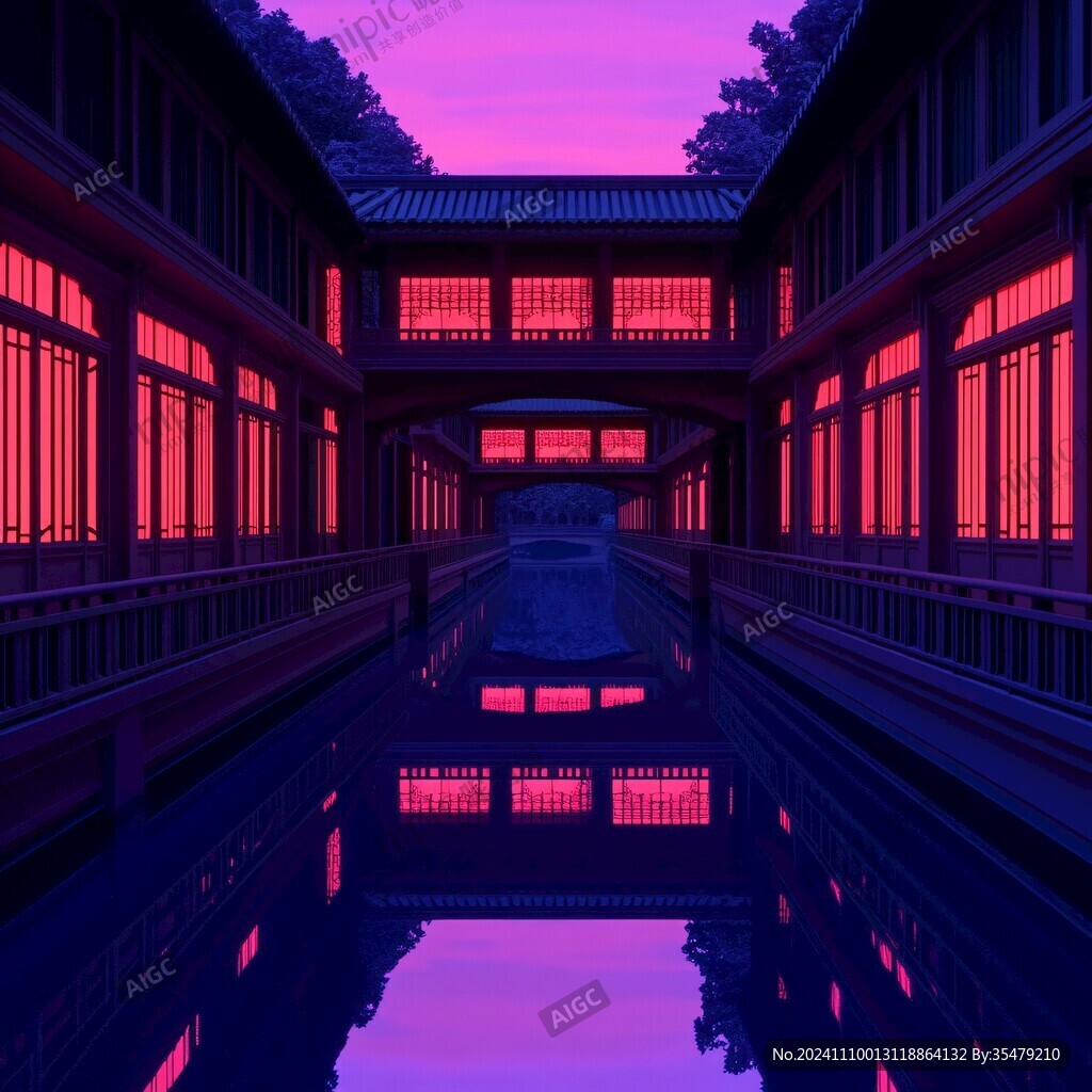 横店插画