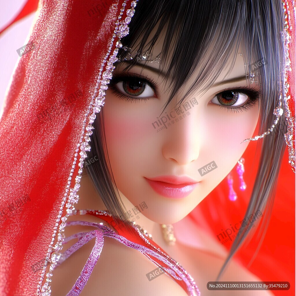 3d美女