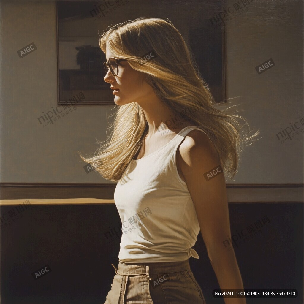 全画幅大画幅美女人物