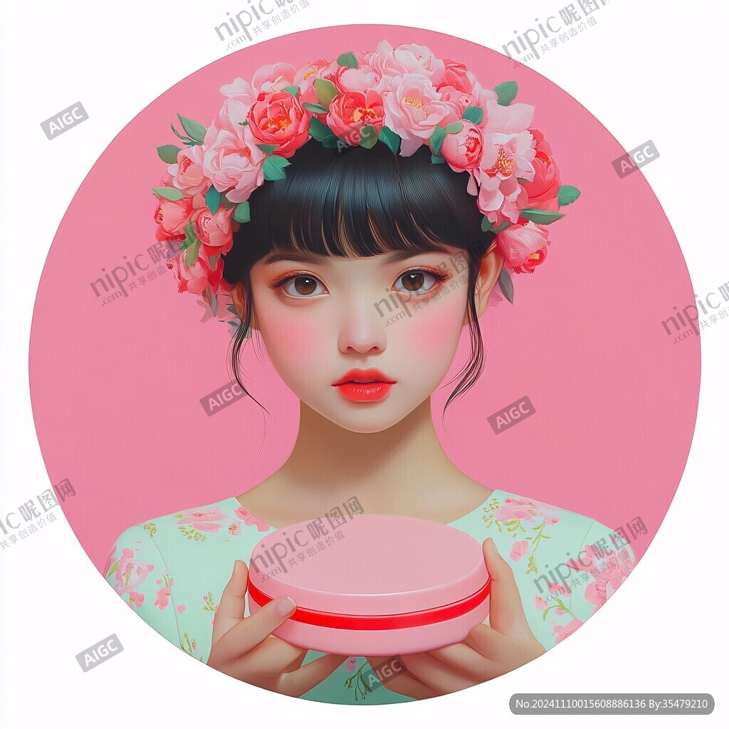 写实人物插画