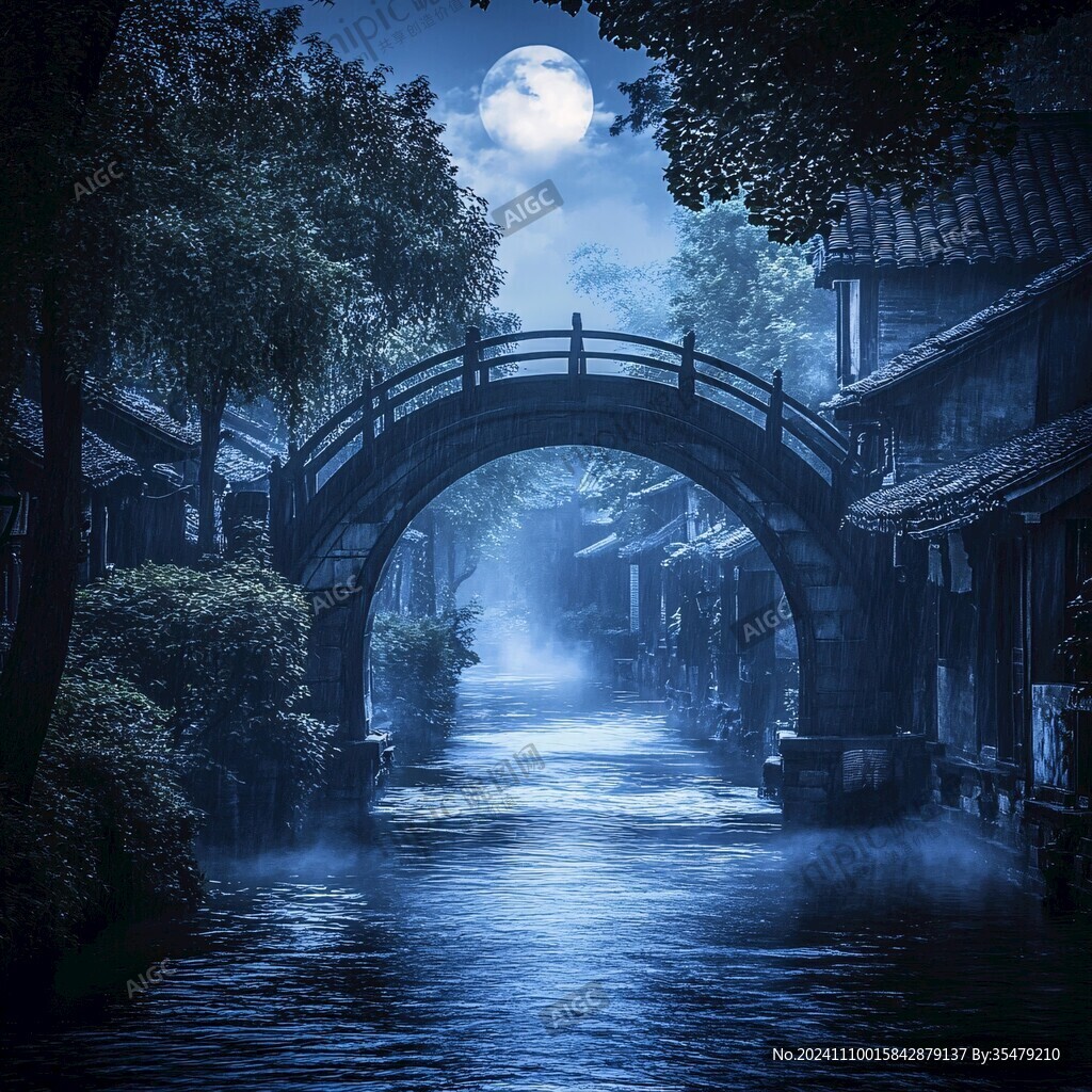 唯美浪漫江南水乡风情