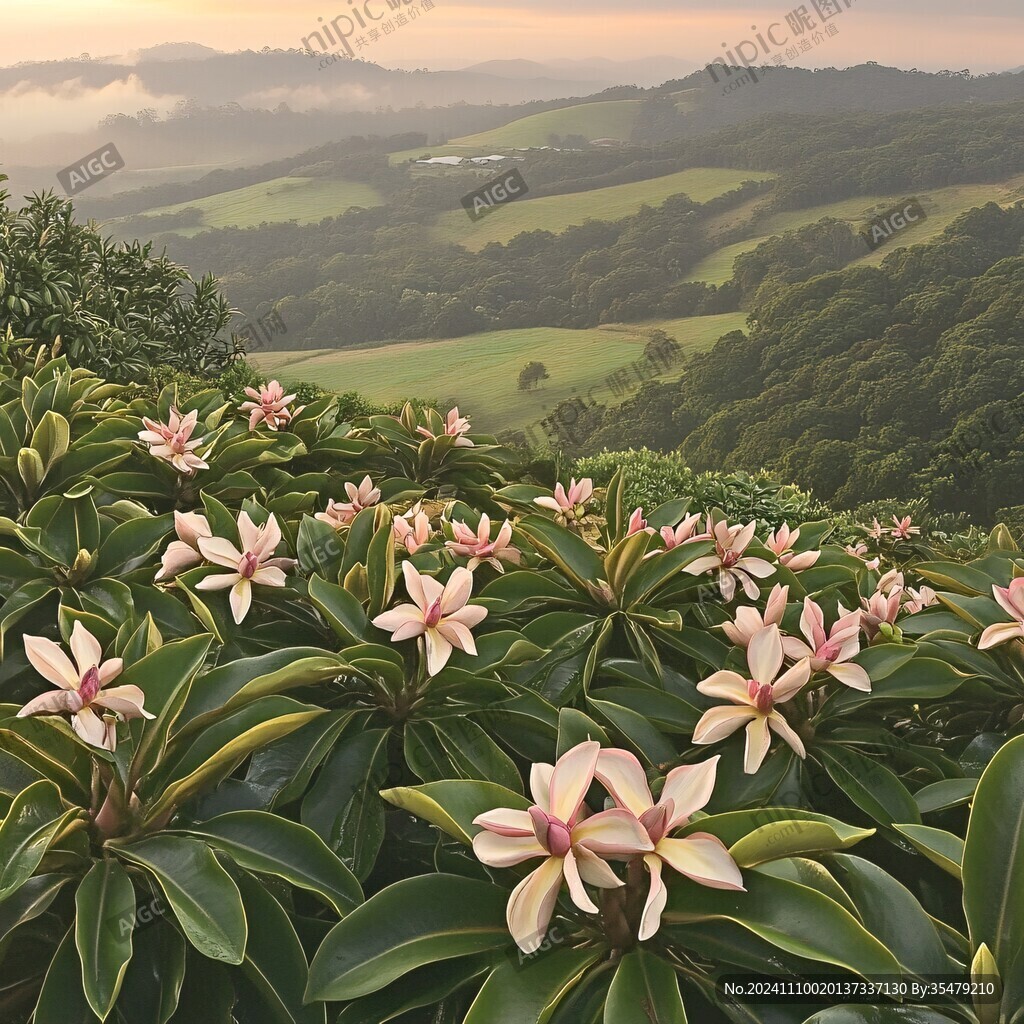 庭院鸡蛋花