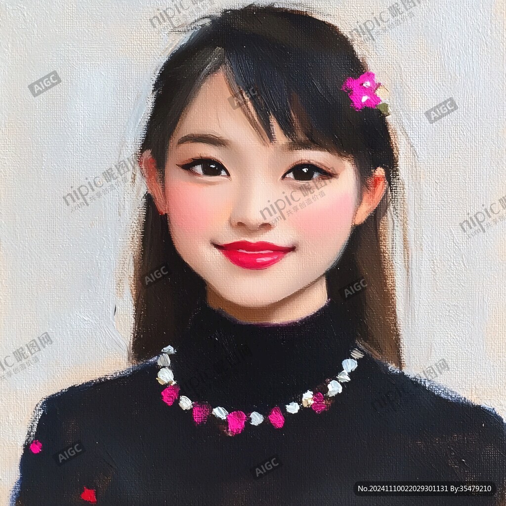 板绘人像