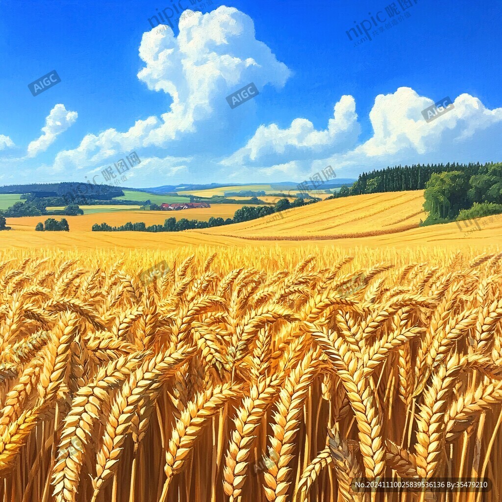 麦田高清图片