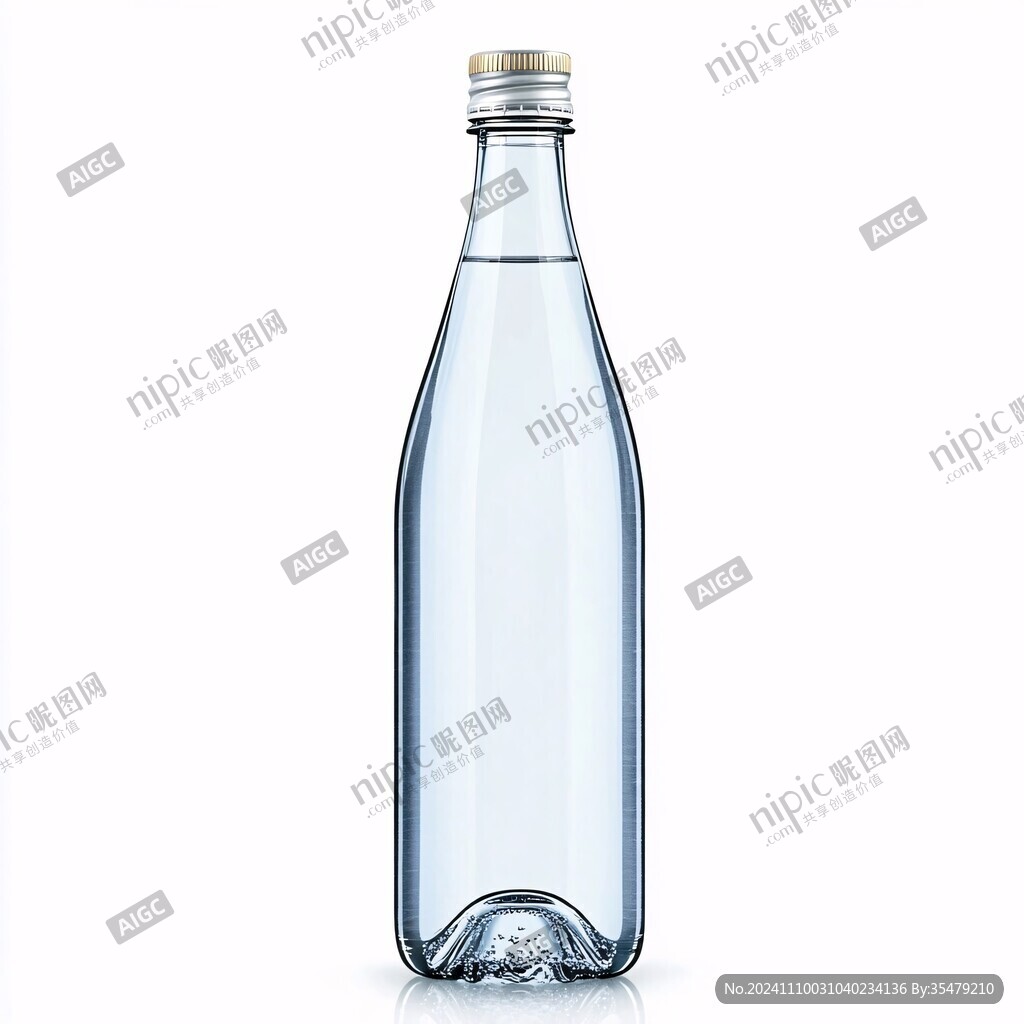 矿泉水瓶效果图