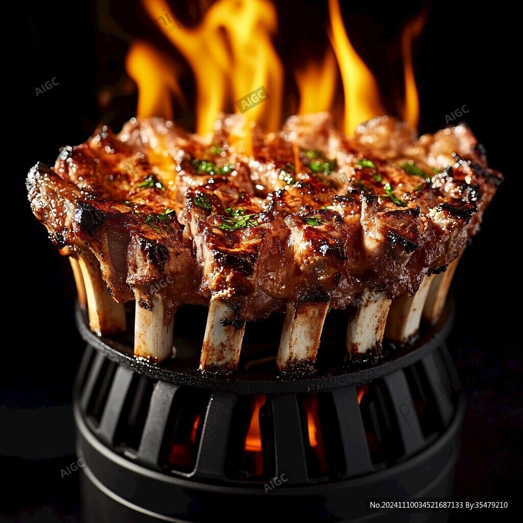 大肉串烤肥牛烧烤炉