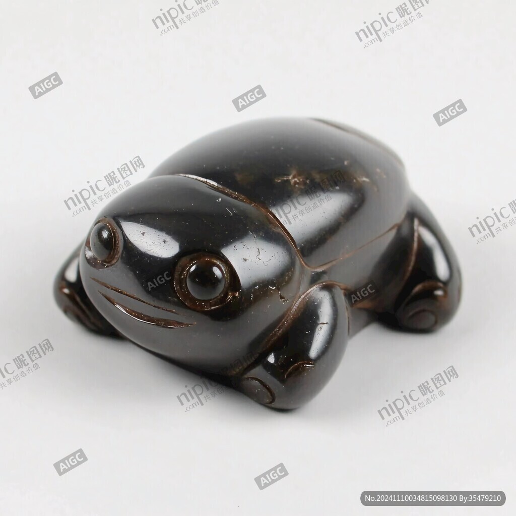 圆雕玛瑙蛙