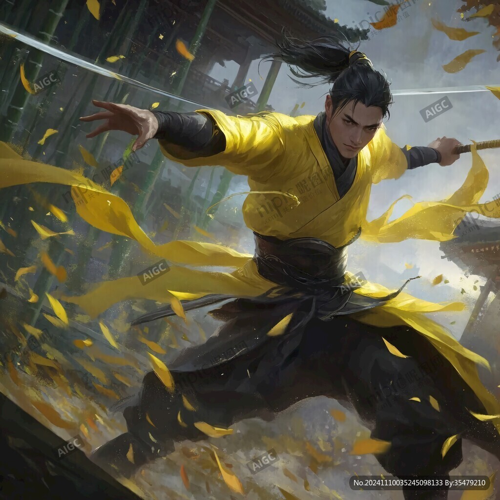 武艺插画