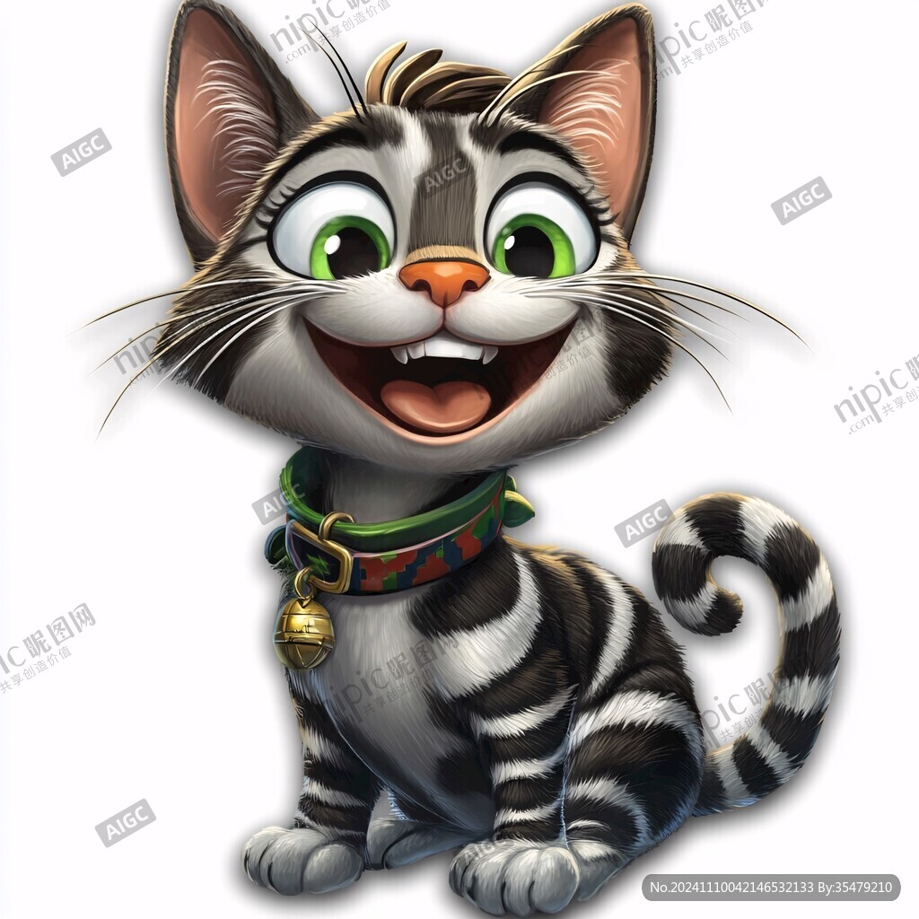 3d卡通猫咪