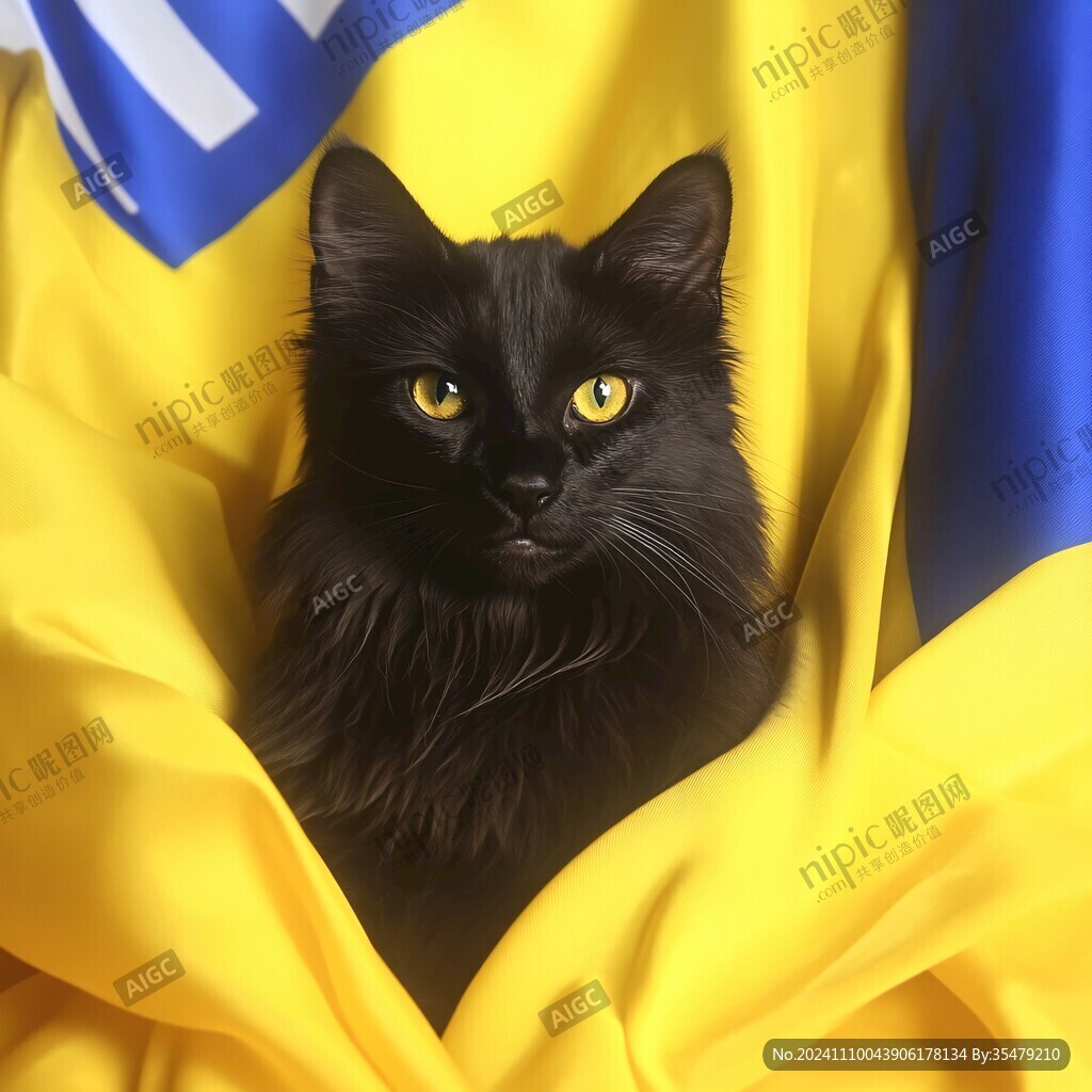 黄黑相间的猫