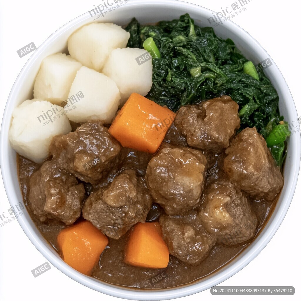 牛腩肉丸饭