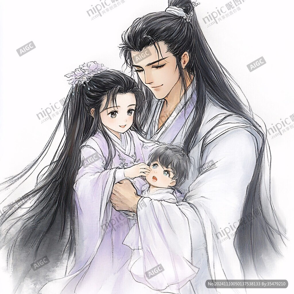 手绘小龙女
