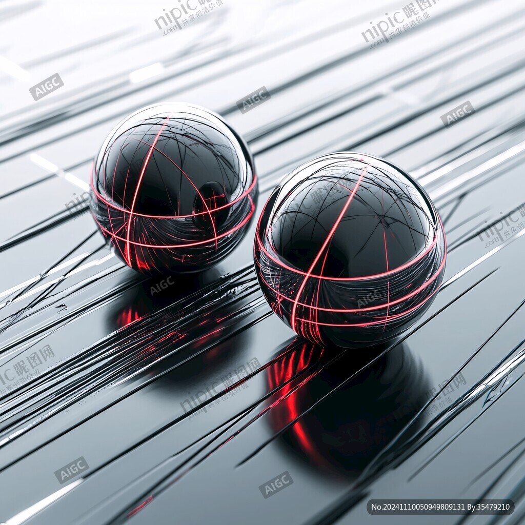 3d质感球体
