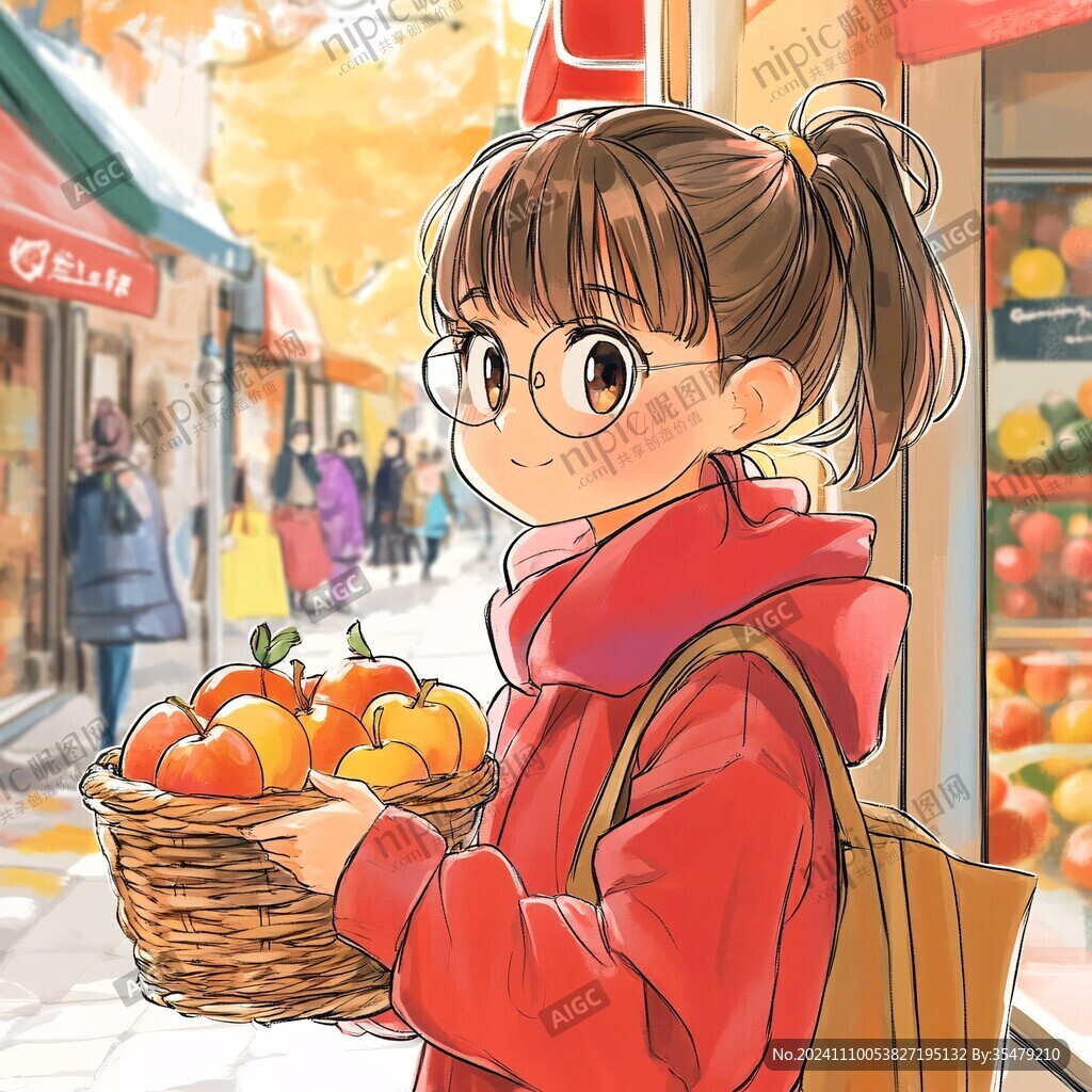 水果店女孩儿