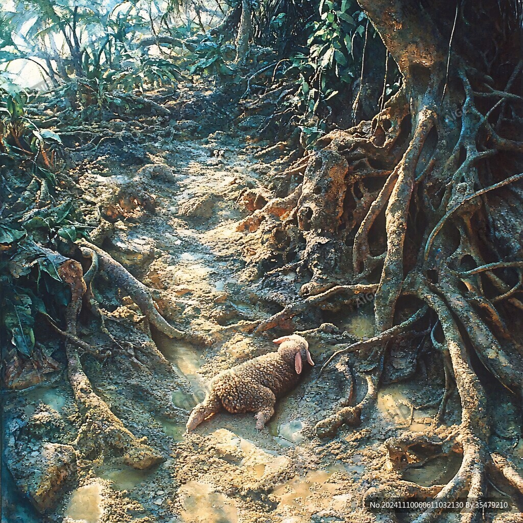 蚁狮穴蚁狮洞