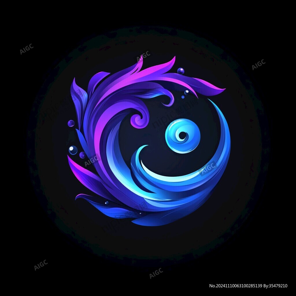 魔幻主题logo