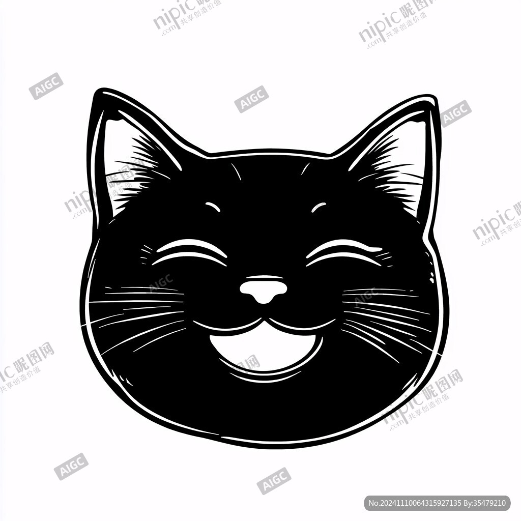 猫笑脸