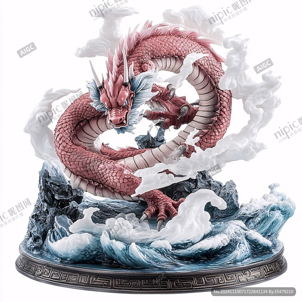 火龙出水模型