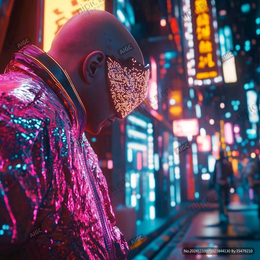 赛博朋克潮流人物